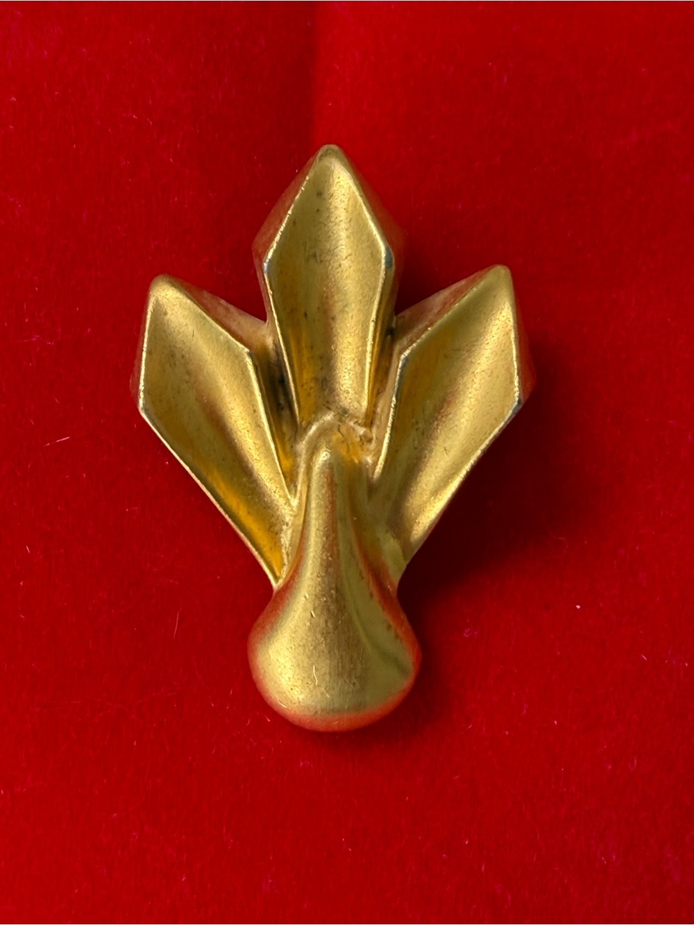 Vintage Gold Floral Brooch Pin - Women Accessories